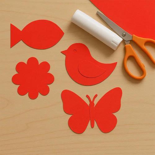 Kırmızı Fon Kartonu 100gr 50x70