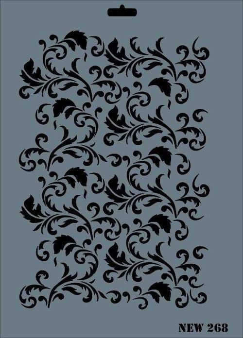 Stencil Boyama Şablonu 25x35 cm. NEW-268