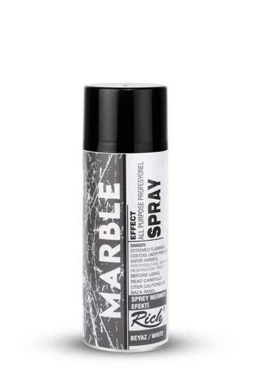 Marble Effect Sprey Mermer Efekti 200 ml. BEYAZ