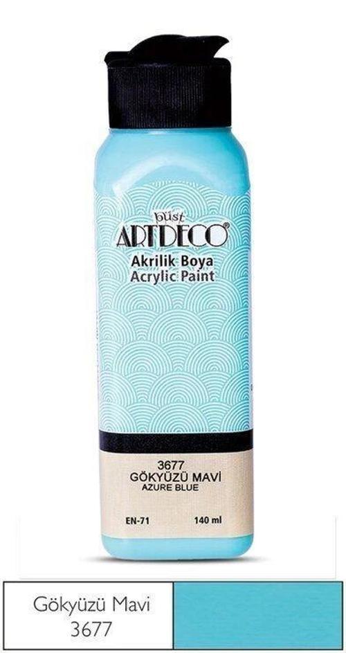 Akrilik Boya 140 ml. 3677 GÖKYÜZÜ MAVİ