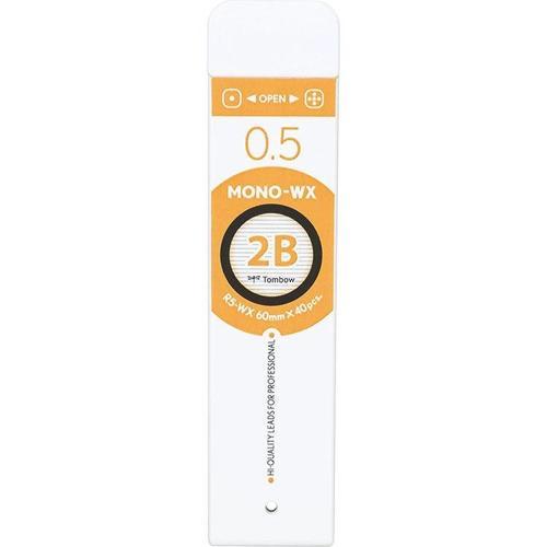 MONO-WX Profesyonel Kurşun Kalem Ucu 0.5 mm 2B 40'lı Tüp