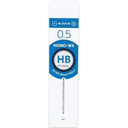 MONO-WX Profesyonel Kurşun Kalem Ucu 0.5 mm HB 40'lı Tüp