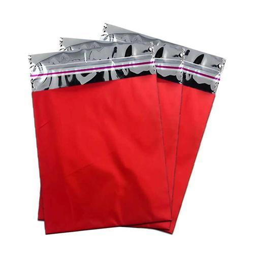 Kırmızı Lüks Metalize Poşet 30x35