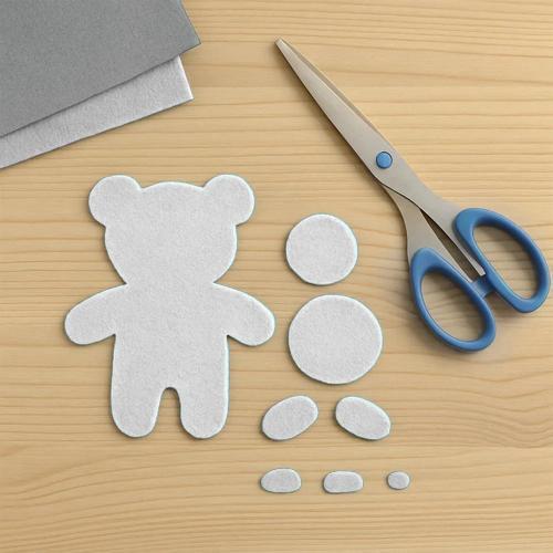 Beyaz A4 Keçe Tabaka