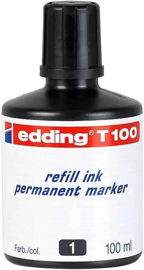 T100 Permanent Marker Mürekkebi 100 ml. SİYAH