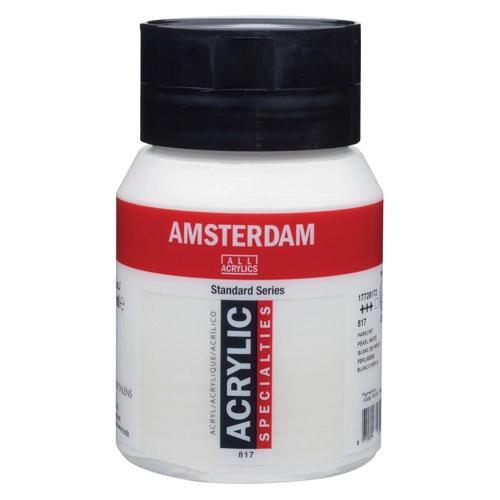 Amsterdam Akrilik Boya 500 ml. 817 Pearl White