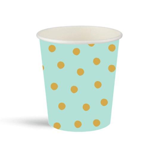 Pastel Düşler Mint Yeşili Karton Bardak