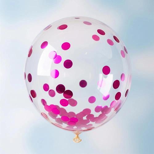 Pembe Balon Süsleme Pulu