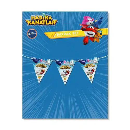 Harika Kanatlar Üçgen Flama
