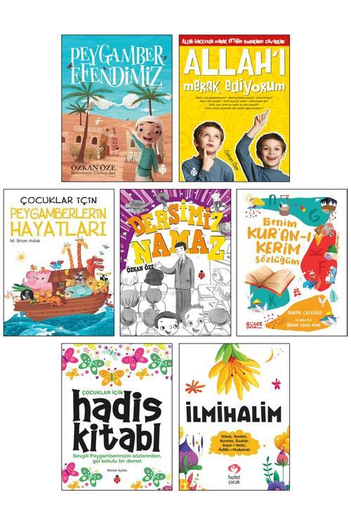 Peygamber Efendimiz Allah'I Merak Ediyorum Dersimiz Namaz Çocuklar İçin Hadis Kitabı İlmihalim Kuran