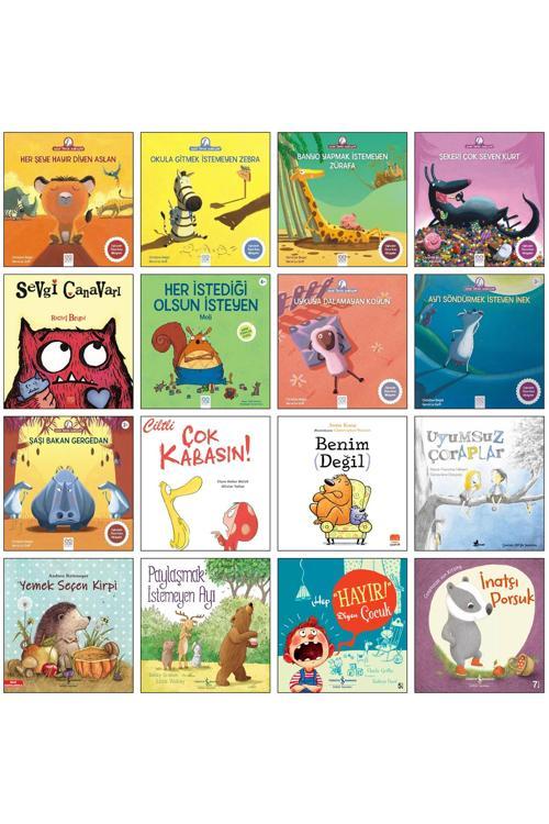 Okula Gitmek İstemeyen Zebra İnatçı Porsuk Sevgi Canavarı Uyumsuz Çoraplar Okul Öncesi Hikaye Kitap