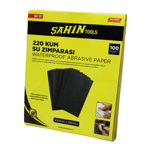 100 ADET 220 KUM KAĞIT SU ZIMPARASI (5060)