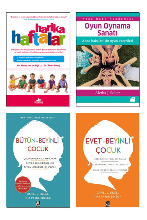 Harika Haftalar Oyun Oynama Sanatı A. Solter Bütün Beyinli Çocuk Evet Beyinli Çocuk Daniel Siegel