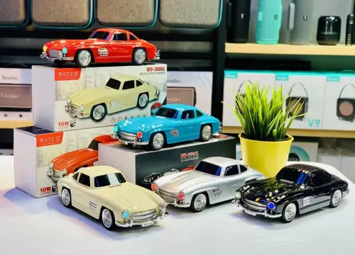 WS-300SL Klasik Benz Model 10W Bluetooth Hoparlör Fm Radyo USB (5060)