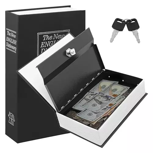 Kitap Görünümlü Metal Kasa Kumbara Tipi (5060)