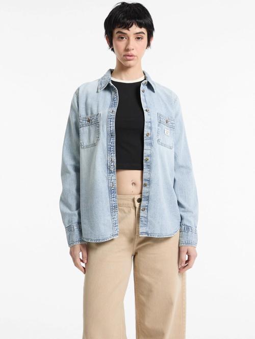 Gj Regular Kadın Çok Renkli Denim Gömlek W5RH37D5M83-GJRV