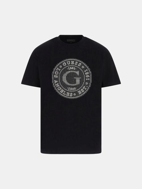 Tee Erkek Siyah Regular Fit T-Shirt M5BI15K8FQ4-JBLK