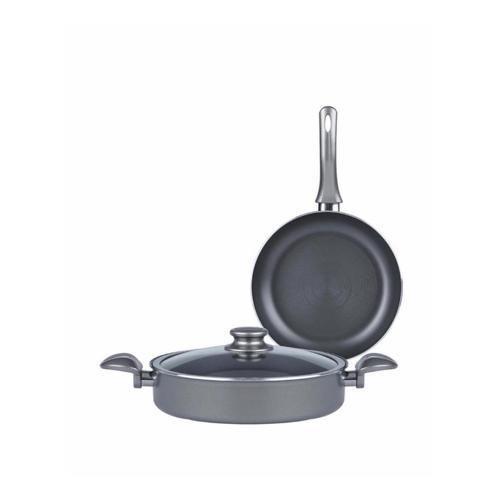 Home Sıla 2’li Teflon Tava Ve Basık Tencere Seti