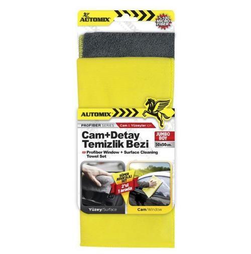 Cam + Detay Temizlik Bezi 50x50 Cm