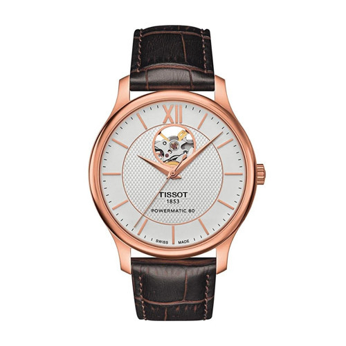 Tradition Powermatic 80 Open Heart T0639073603800 Erkek Kol Saati T063.907.36.038.00