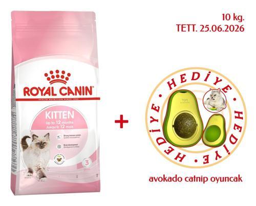 10 kg. Royal Canin Kitten 36 Yavru Kedi Kuru Maması (Avokado Catnip Hediyeli)