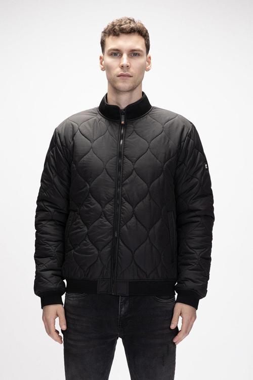 Down Brussel Si̇yah Erkek Mont