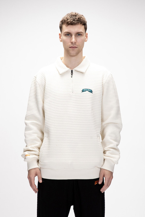 Diez Marshmallow Yarım Fermuarlı Erkek Sweatshirt
