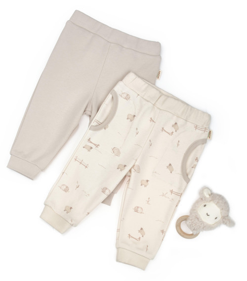 Bebek 2li Pantalon %100 Organik Pamuk , Bebek - Yenidoğan- csy8180