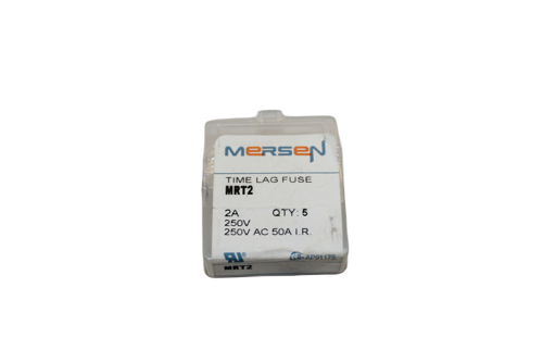 -Ferraz 3 Adet MRT2 2A Zaman Gecikmeli Mikro Sigorta - 250V, PCB Montajlı, Radial Bacaklı