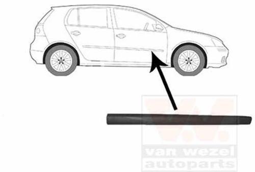 Volkswagen Golf5 2004 2010 Kapı Bandı Ön Sağ 4 Kapılıya Göre (Oem No:1K4853516B9B9)