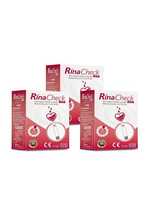 Rina Chek Şeker Ölçüm Çubuğu 3 Kutu