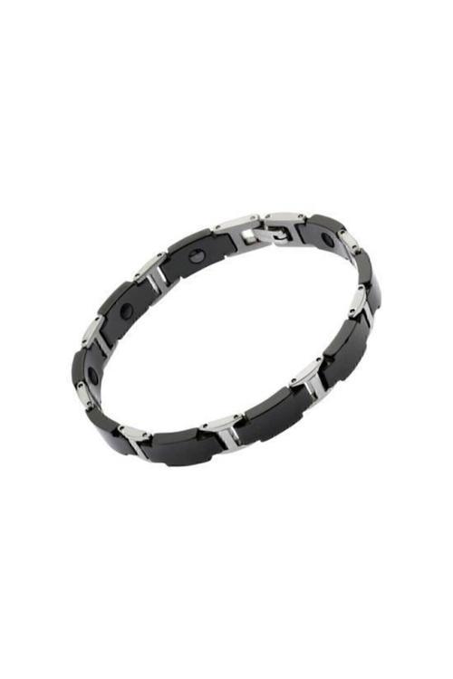 Ti - Enerji Bileklikleri (Siyah) Mıknatıslı Bileklik