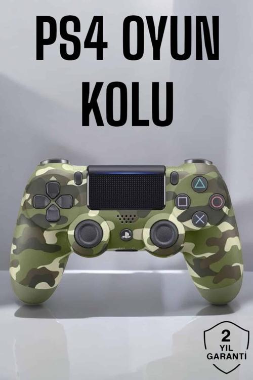 PS4 Oyun Kolu Kamuflaj Desenli Joystick