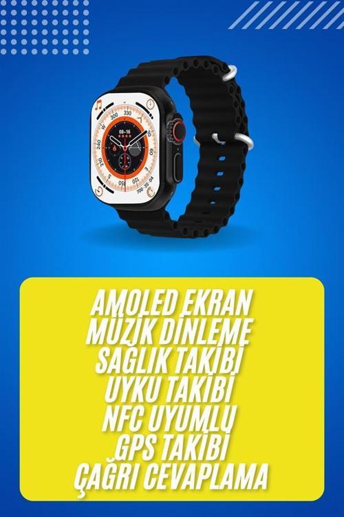 Android ve İOS Uyumlu Arama Konuşma Yapabilen Akıllı Saat