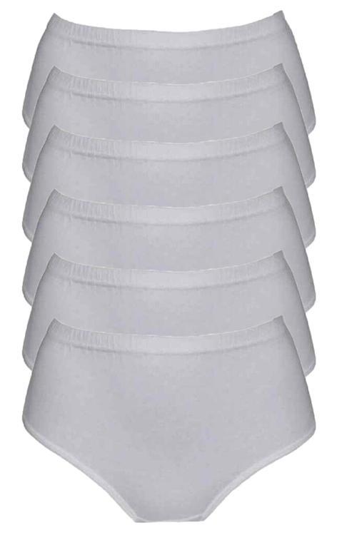 İç Giyim Kadın Yüksek Bel Bato Külot 6'lü Paket