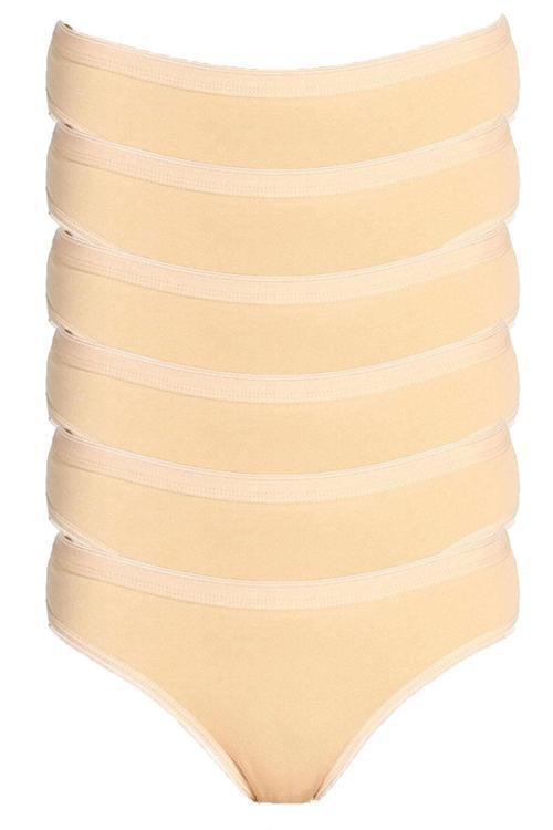 İç Giyim Kadın Bikini Külot İç Çamaşırı 6'lı Paket