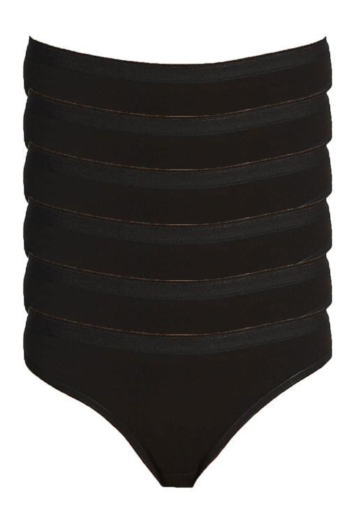 İç Giyim Kadın Bikini Külot İç Çamaşırı 6'lı Paket