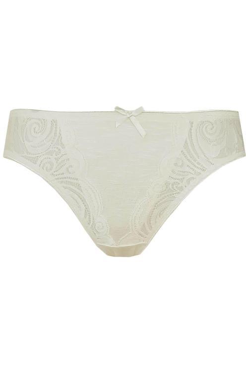 Kadın Dantel Detaylı Özel Doku Bikini Külot Viskon Rahat