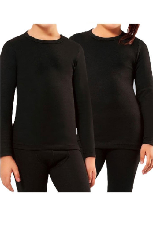 Kız/Erkek Çocuk Termal İçlik Atlet Unisex Fanila Sıcak Esnek