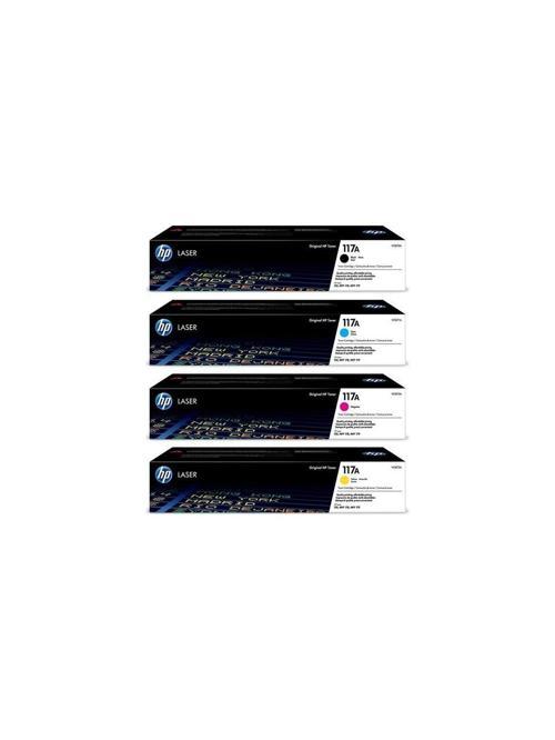 117A Orjinal Toner 4'lü Set W2070A-W2071A-W2072A-W2073A 150A AX718