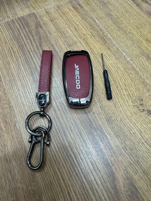 Jaecoo J7 Anahtarlık Set Bordo 2024-2026 Çelik Korumalı