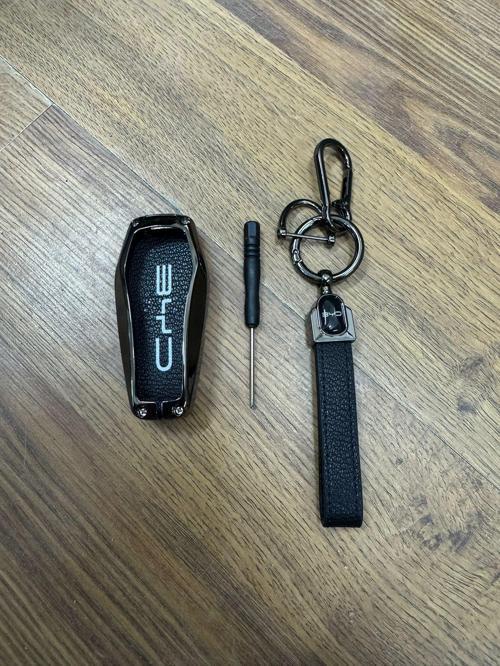 BYD Seal ve Atto 3 Anahtarlık Siyah Çelik Korumalı 