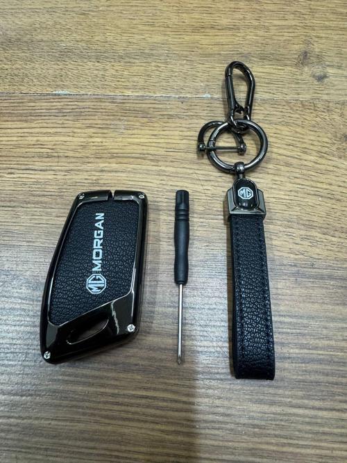 MG Anahtarlık Siyah Çelik Korumalı 22-24 