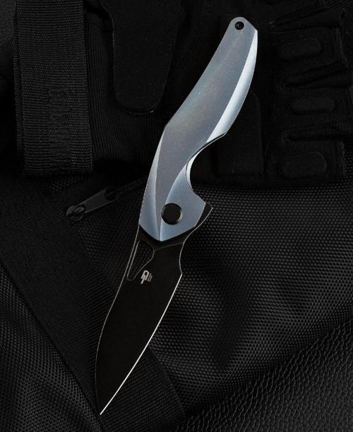 BESTECH THE RETICULAN (Orta) BT2003B Titanyum Sap S35VN Çelik Çakı