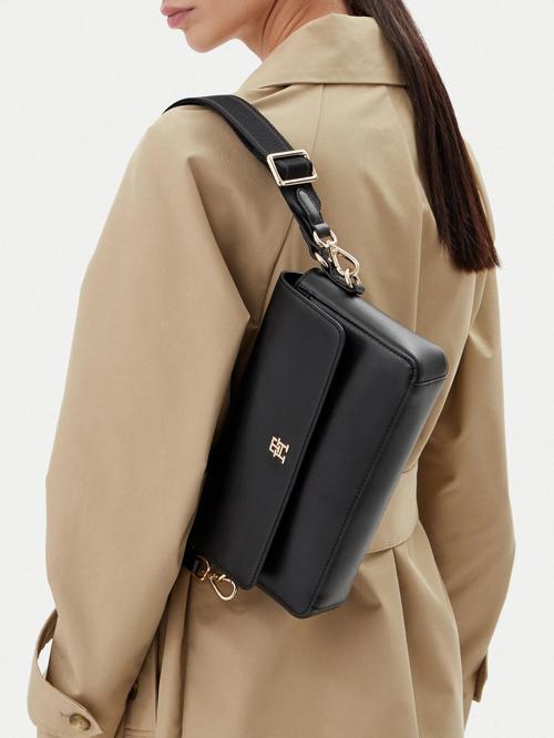 TOMMY HILFIGER KADIN OMUZ ÇANTASI AW0AW17219-BDS