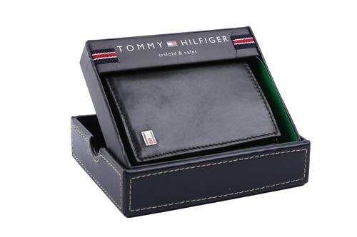 TOMMY HILFIGER ERKEK CÜZDAN 31TL11X018-BLACK