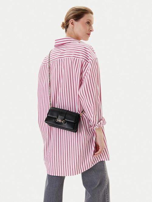 TOMMY HILFIGER KADIN OMUZ ÇANTASI AW0AW17212-BDS