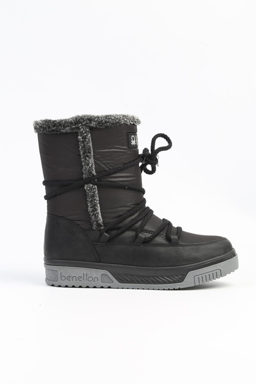 ® | BN-50035 - 3256 Siyah - Kadın Bot