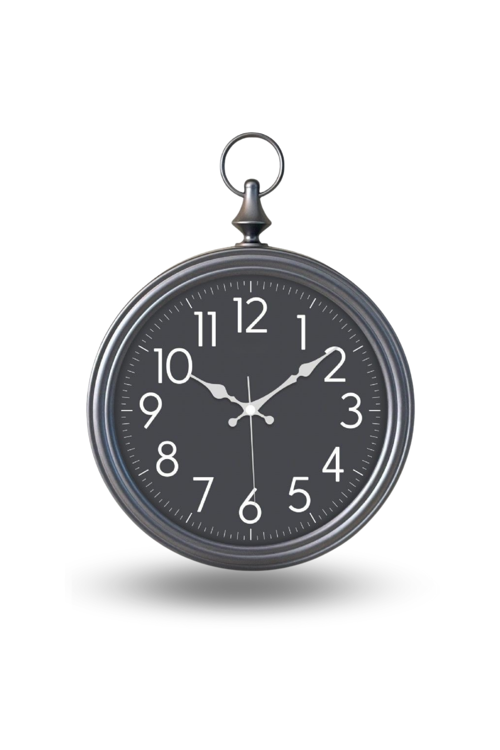 Büro Ev Ofis Hediyesi için Köstekli Dizayn Duvar Saati