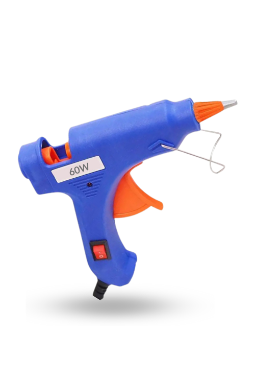 Büro Ev Hobi İş Atölyesi için 60W Aç-Kapa Silikon Tabancalı 4PARÇA Kalın Slikon Seti